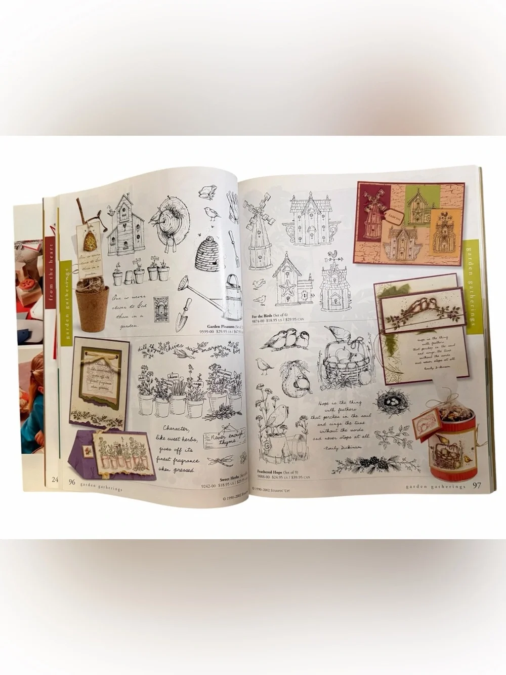 Stampin' Up! Idea Book & Catalog 2002-2003 Edition